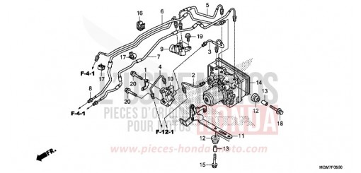 MODULATORE ABS CB600FAD di 2013